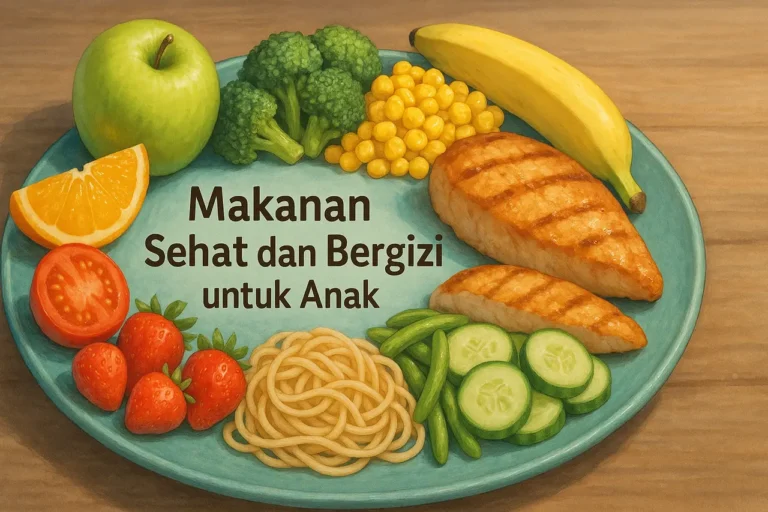 makanan sehat dan bergizi untuk anak