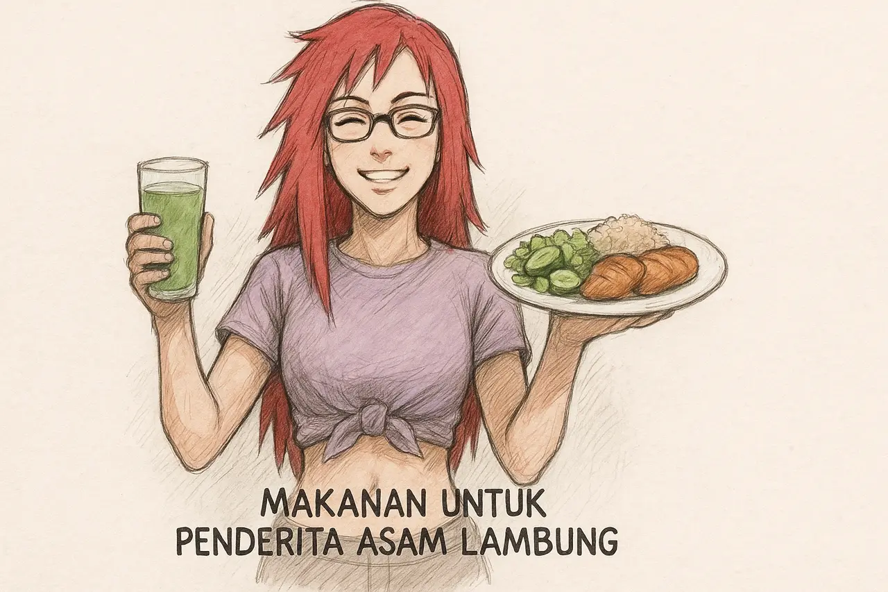makanan sehat untuk penderita asam lambung
