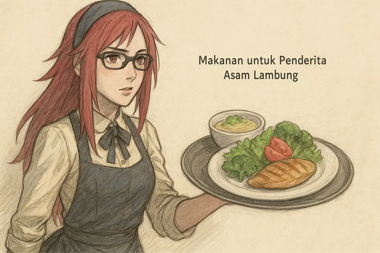 makanan untuk penderita asam lambung