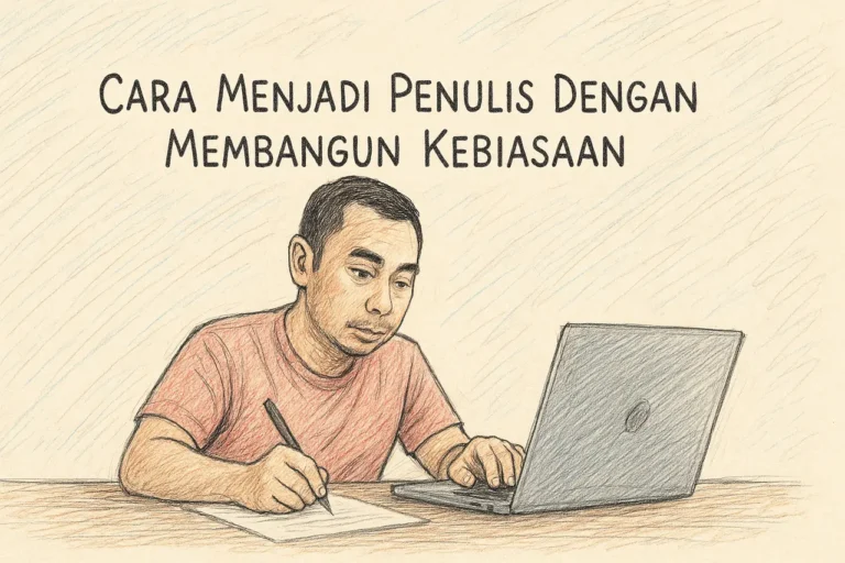 Cara Menjadi Penulis Dengan Membangun Kebiasaan