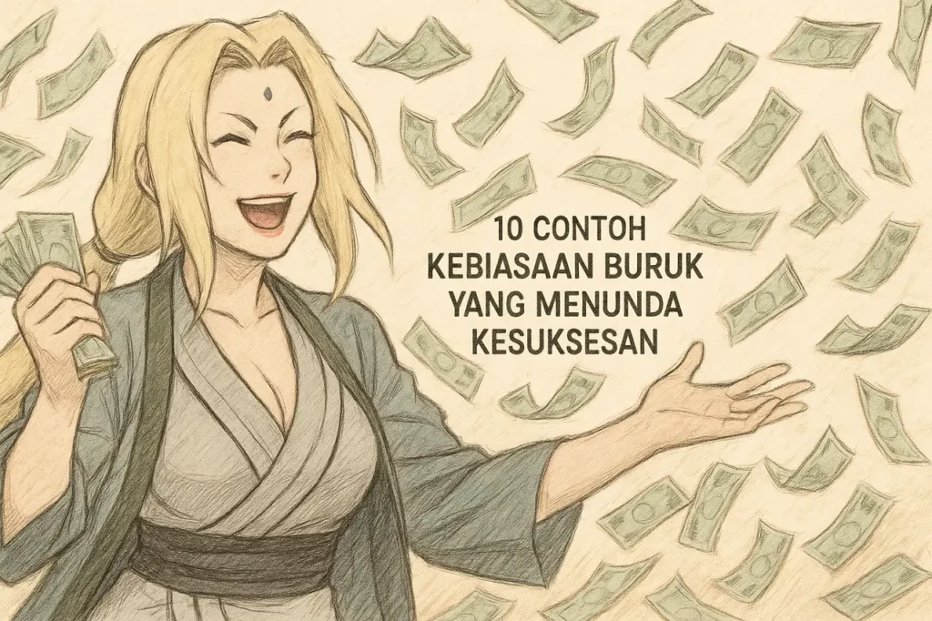 contoh kebiasaan buruk