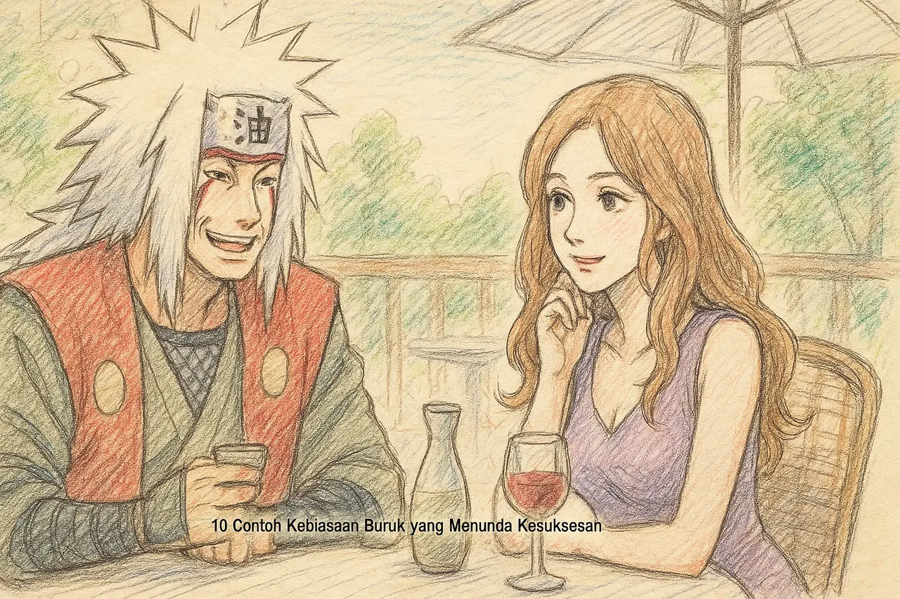 contoh kebiasaan buruk