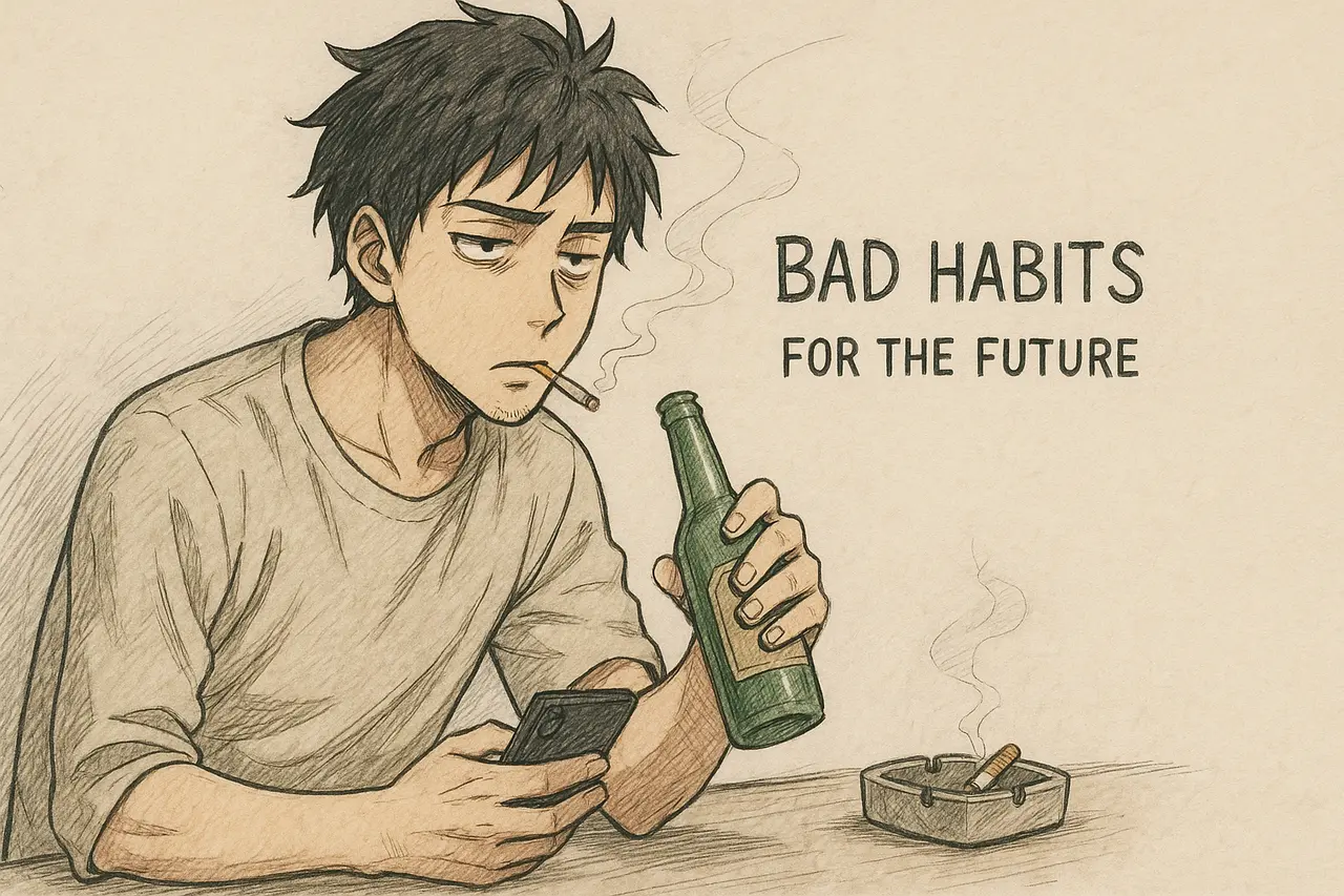 contoh kebiasaan buruk yang merusak masa depan